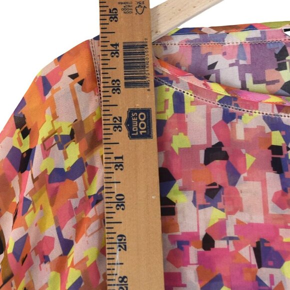 Trina Turk Kaftan Kimono Dress Size 10 Boho Resortwear Tropical  Glam - Picture 10 of 10